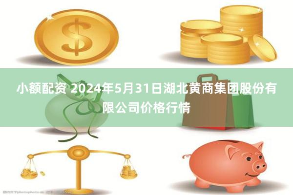 小额配资 2024年5月31日湖北黄商集团股份有限公司价格行情